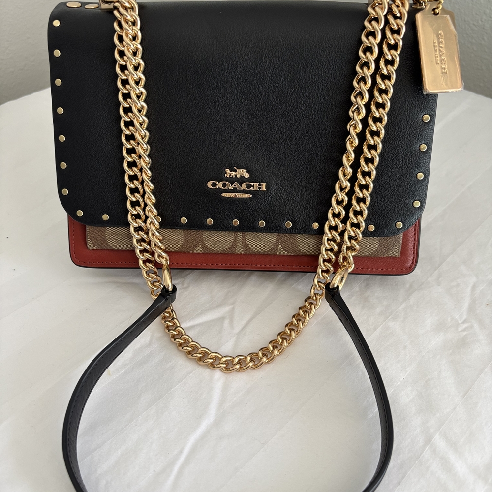 Coach Black and Red Women's Bag